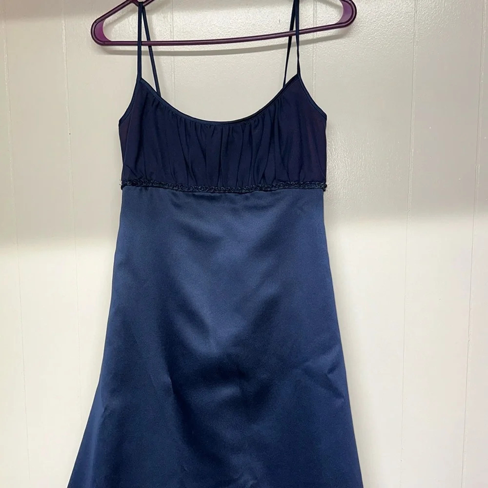 Alfred Angelo formal Satin Full Length Dress Sz s